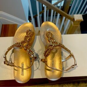 Geox sandals with sparkle